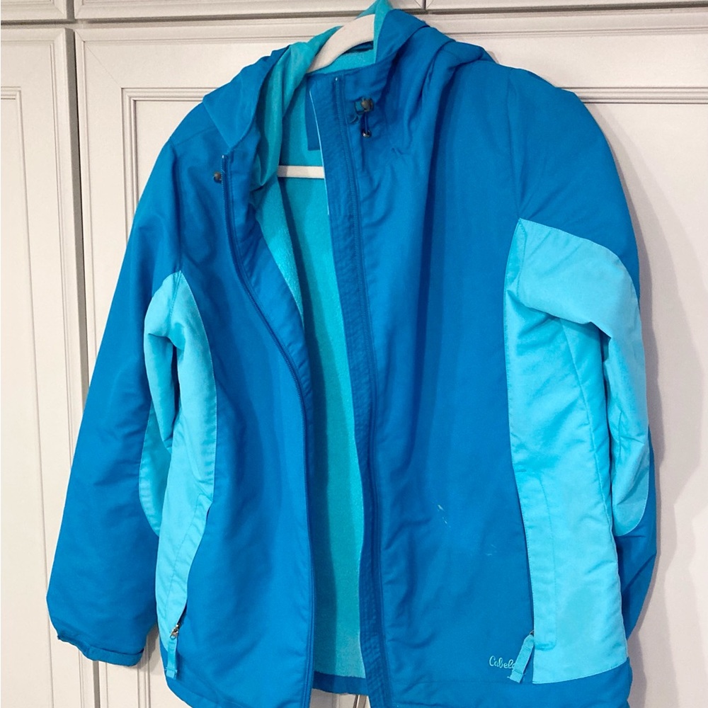 CABELA'S Aqua Three Season Jacket - Size M